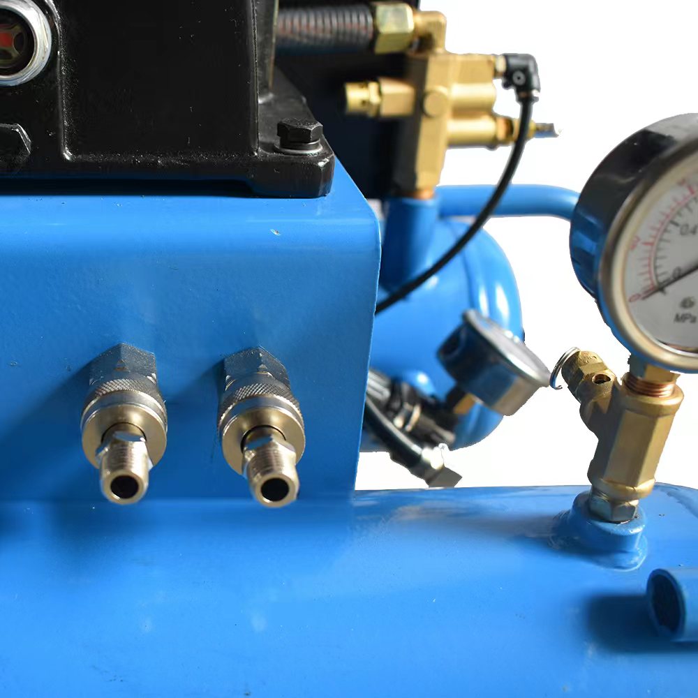 10 Гал.Портативный газовый двухъярусный воздушный компрессор мощностью 6,5 л.с. со встроенными рукоятками (8)